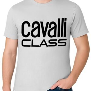 CAVALLI CLASS -Men’s Cotton T Shirt |Round Neck T-Shirt | Half Sleeve-Regular Fit Tshirt