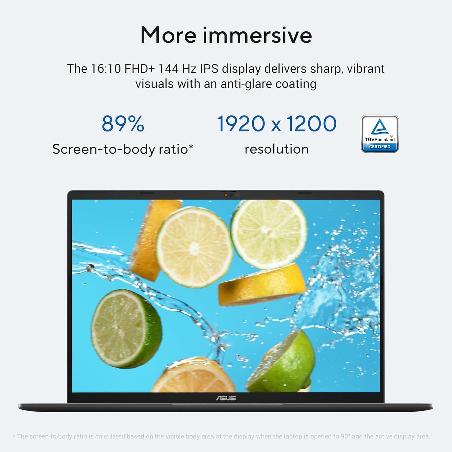 ASUS Vivobook S16,14th Gen, Intel Core 5-210H,Metallic Design Laptop(Intel UHD iGPU/16GB RAM/512GB SSD/FHD+/16""/144Hz/Windows 11/M365 Basic(1Year)*/Office Home 2024/Matte Gray/1.7Kg) S3607VA-RP113WS - Image 6