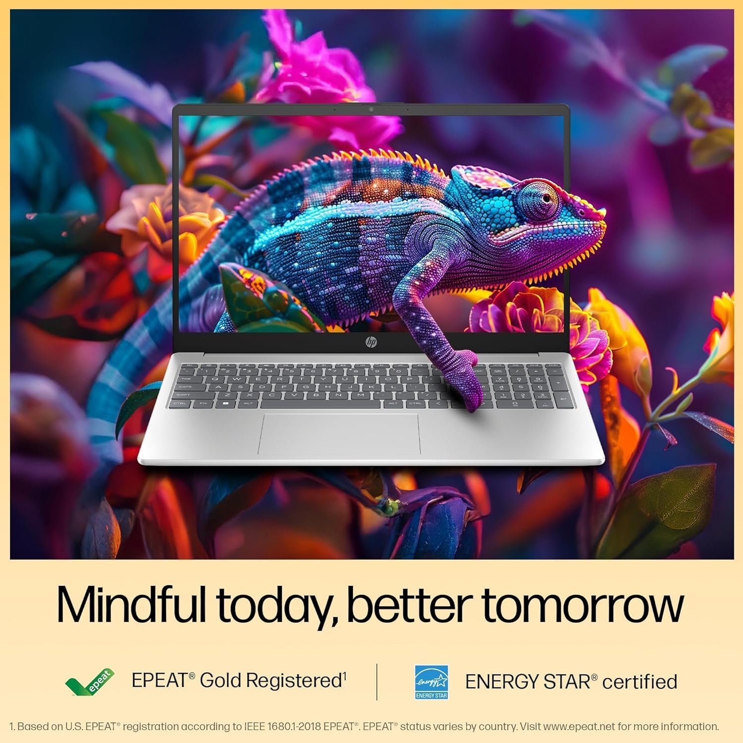 HP 15, AMD Ryzen 7 5825U, 16GB DDR4, 512GB SSD, 15.6-inch(39.6cm) Anti-Glare, FHD, Radeon Graphics, Backlit KB, 1080p HD cam (Win11, M365 Basic(1yr),Office Home24, Silver, 1.69kg) fc0476AU - Image 10