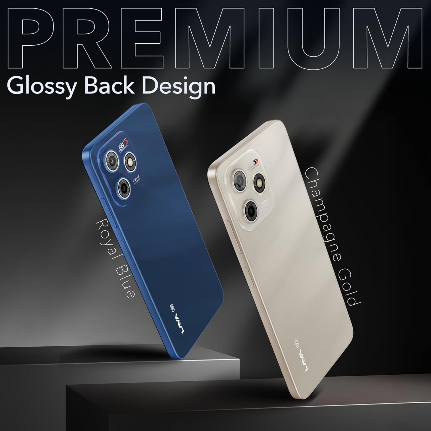 Lava Bold N1 5G (Royal Blue, 4GB RAM, 64GB Storage) |Bigger 6.75" HD+ Notch Display | Octacore 5G Processor | 13 MP AI Camera |5000 mAh Battery| IP54 Rated Dust & Water Splash Proof - Image 10