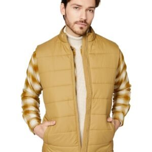 Amazon Brand – Symbol Men’s 100% Polyester Regular Jacket