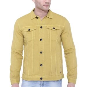 Kuons Avenue Men’s Regular Fit Trucker Jacket | Denim Jacket For Men
