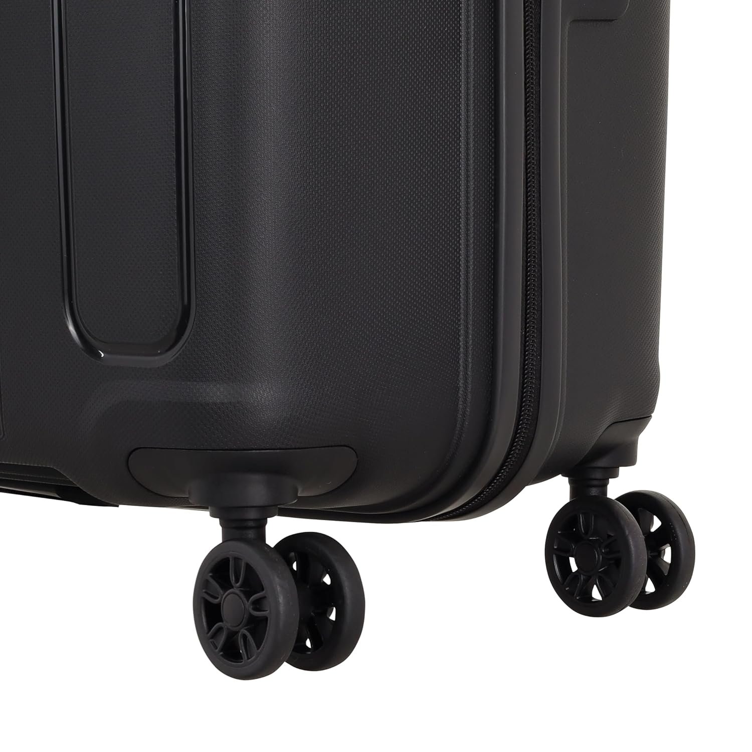 American Tourister Large Ivy 2.0-8 Wheel, 79 CM Hard PP Check-in Suitcase for Travel/Trolley Bag for Travel/Travel Bag with Combination Lock & Smooth Sliding Double Wheel - Black - Image 10