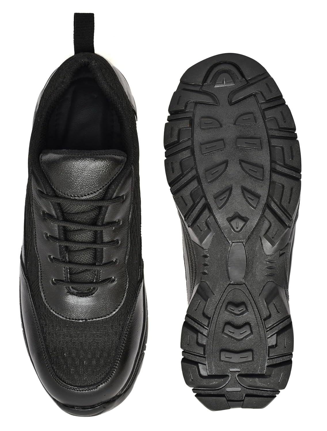 Lightwieght Safety Shoes For Men; Heavyduty Shoes For Industries; Steel Toe Safety Shoes; Comfortable And Durable Sports Look Safety Shoes For Industires & Construction & Office, Black, 8 - Image 2