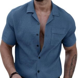 Lymio Shirt for Men || Casual Regular Fit Stylish Shirt || Available in Combo Pack of 2 (D-16-23)