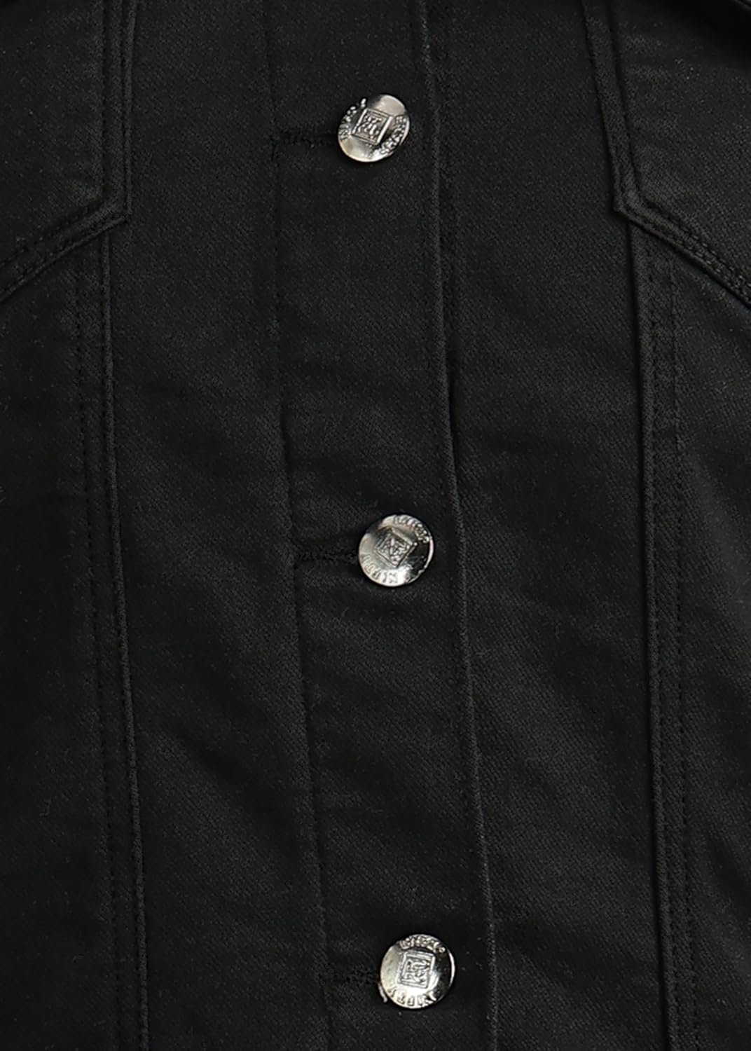 Nifty Women's Denim Color Trucker Jacket - Image 8