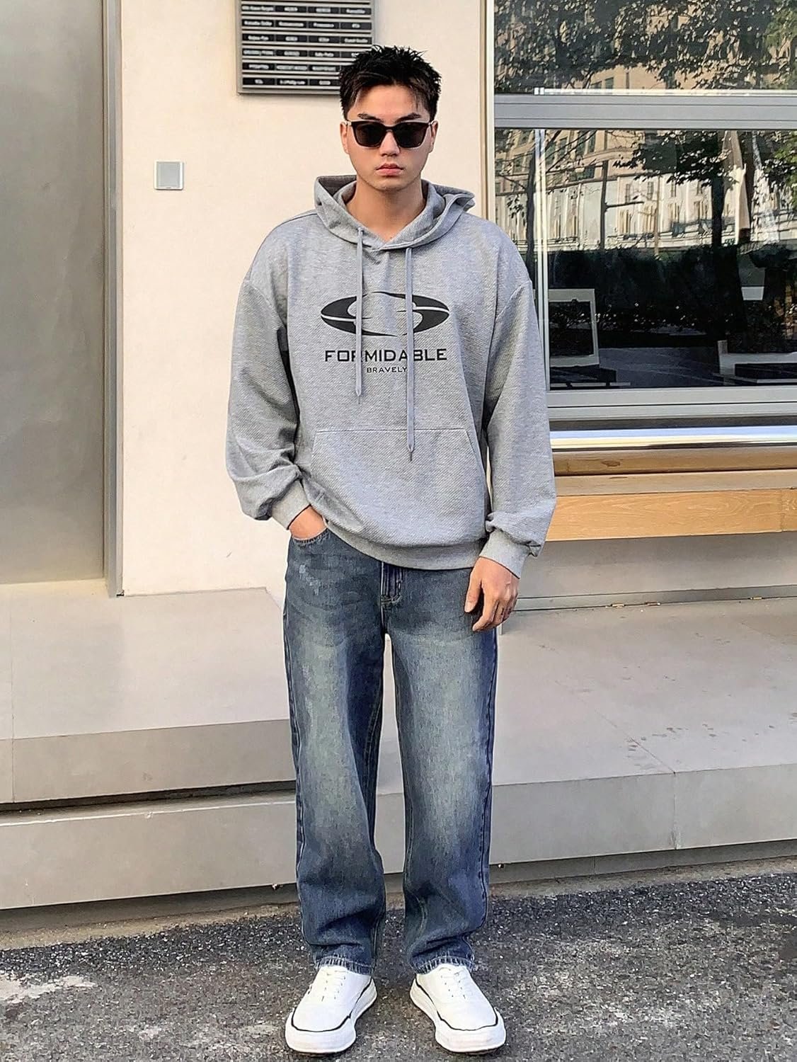 Jeans for Men | Casual Jeans for Men | Loose Fit Denim Streetwear Pants (U-10-17) - Image 7