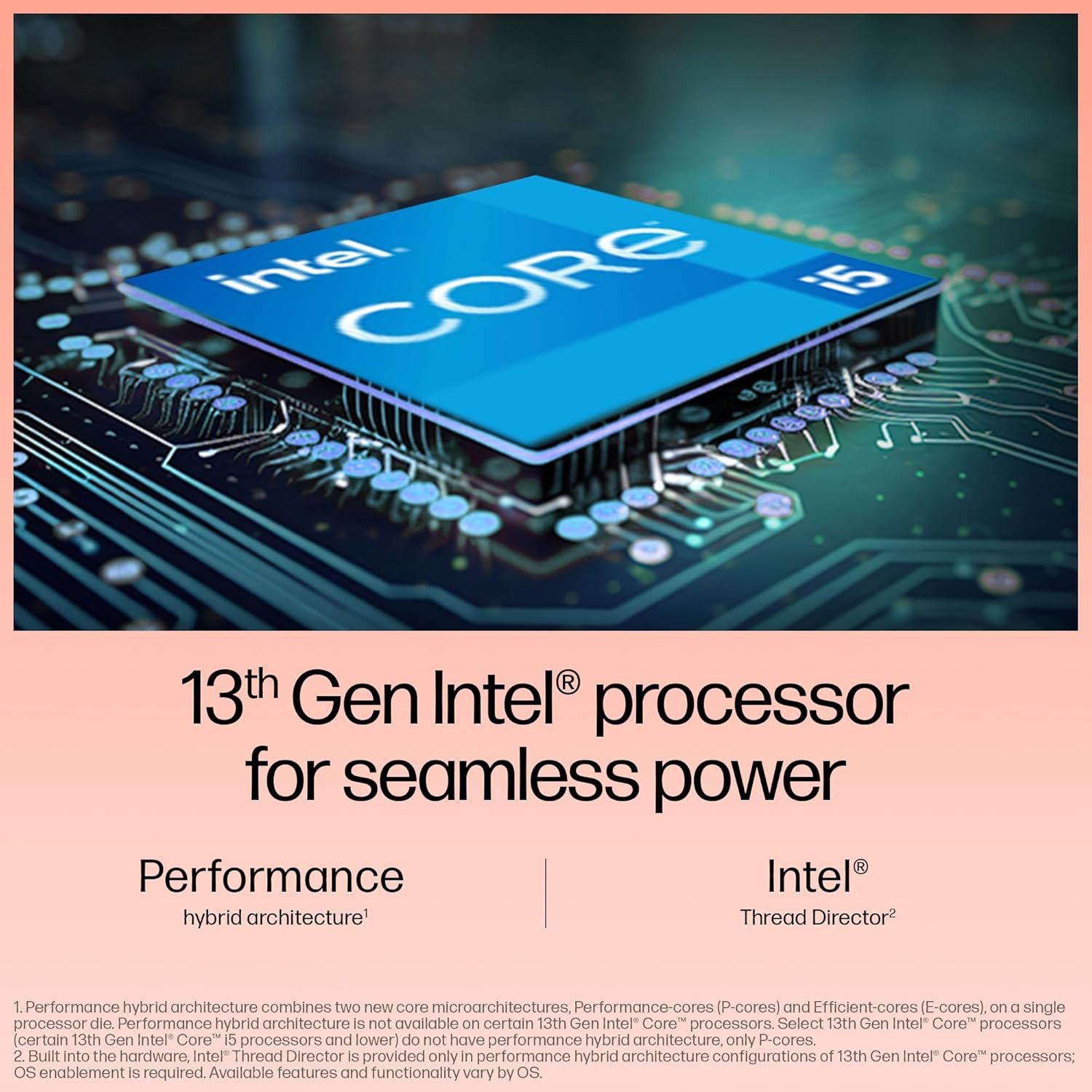 HP Windows 11 Home 15,13Th Gen Intel Core I5-1334U(8GB DDR4,512GB SSD),Anti-Glare,Micro-Edge,15.6''/39.6Cm,FHD,Silver,1.59Kg,Fd0466Tu,Intel Iris Xe,FHD Camera W/Privacy Shutter,Backlit Laptop - Image 2