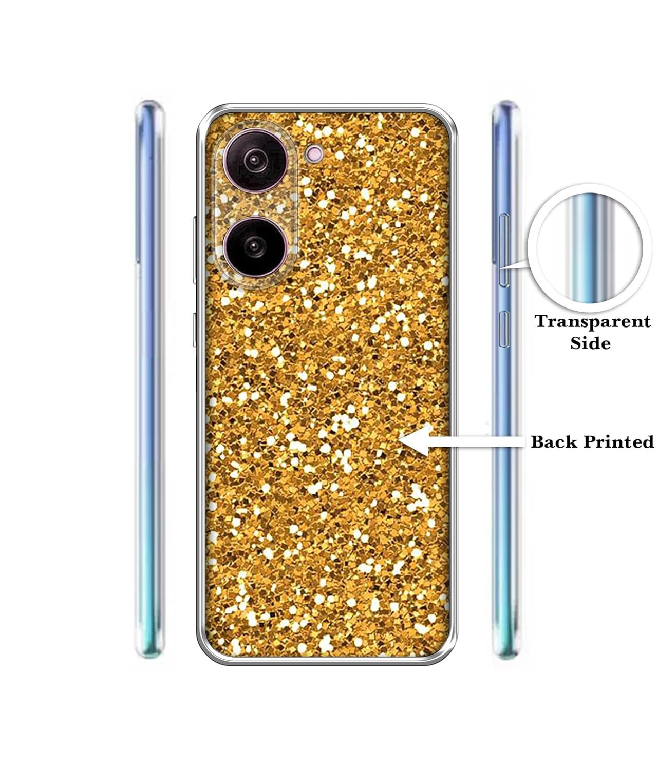 Amazon Brand-Solimo Basic Case for OnePlus Nord CE5 5G (Silicone_Multicolor) - Image 2