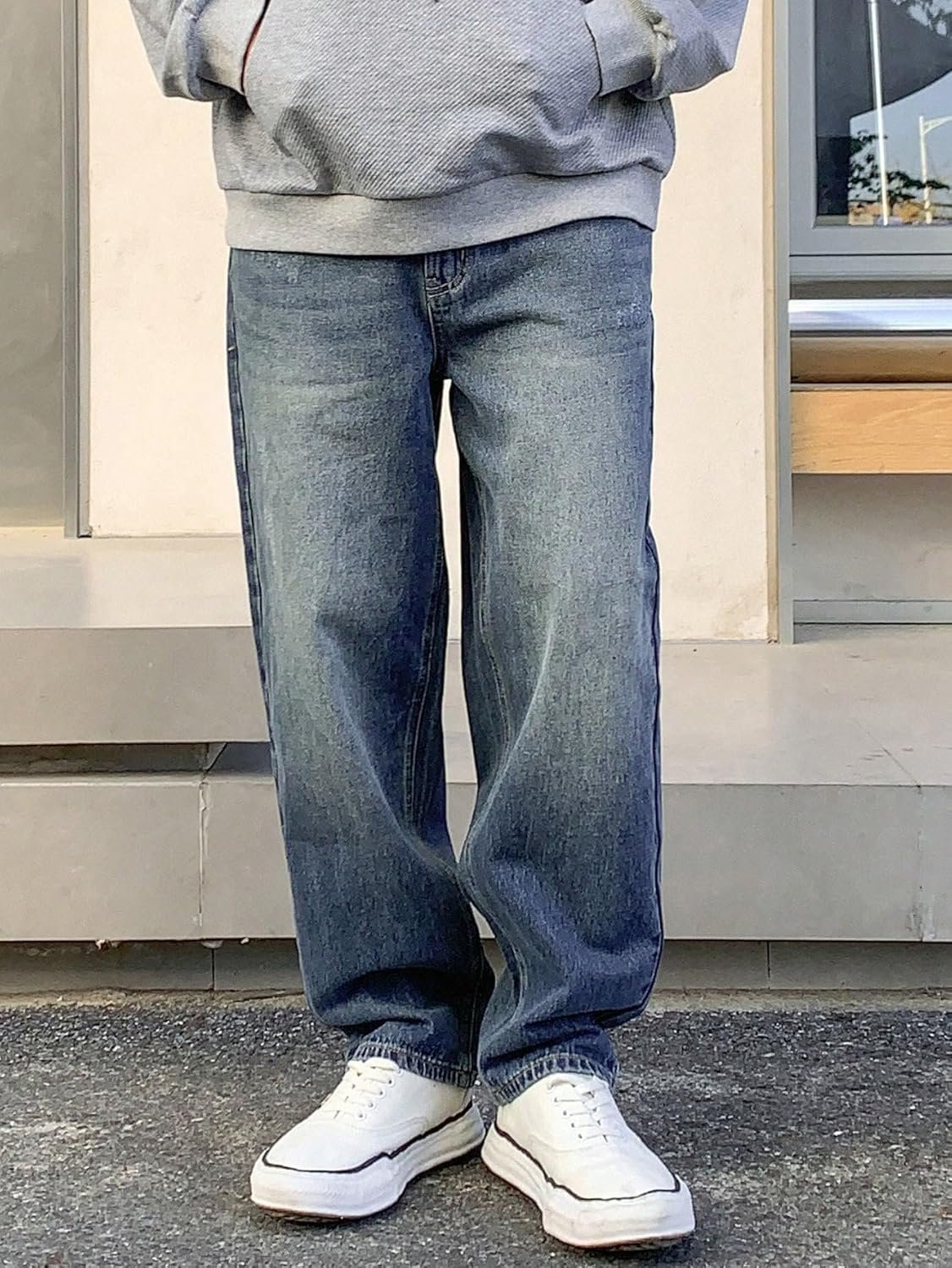 Jeans for Men | Casual Jeans for Men | Loose Fit Denim Streetwear Pants (U-10-17) - Image 9