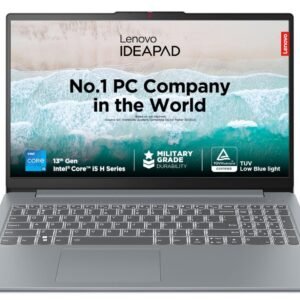 Lenovo IdeaPad Slim 3 Core i5 13420H (16GB RAM/512GB SSD/15.6" (39.6cm)/Integrated Intel UHD Graphics/Windows 11/Office Home 2024/1 Year ADP Free/Grey/1.6Kg), 83EM00H0IN Laptop