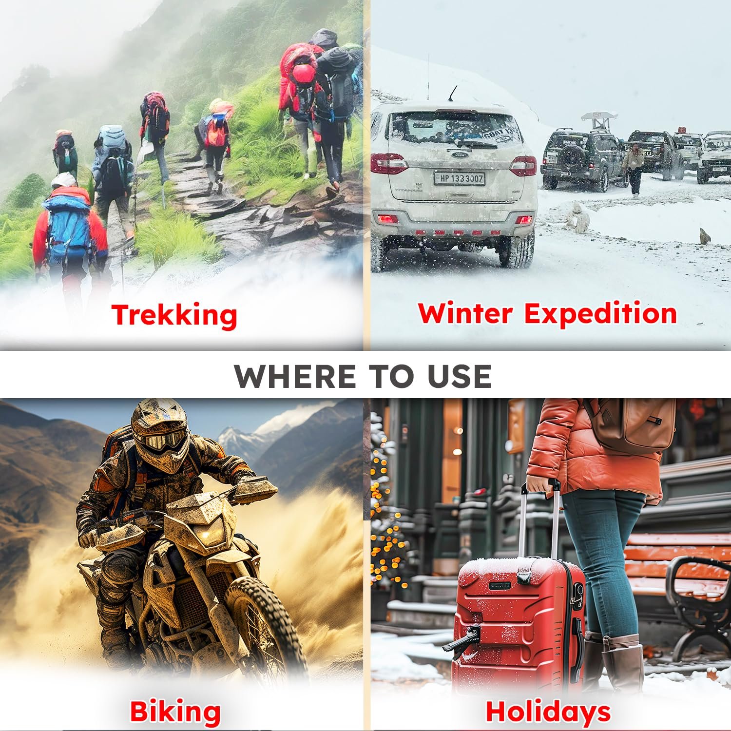 WARMEE Hand Warmers (Pack of 6 Pairs )| Air-Activated Self Heating Warmers | 8+ hours Long-Lasting Heat | Safe, Natural & Disposable Heat Packs for Winter, Travel, Camping & Outdoor Use - Image 9