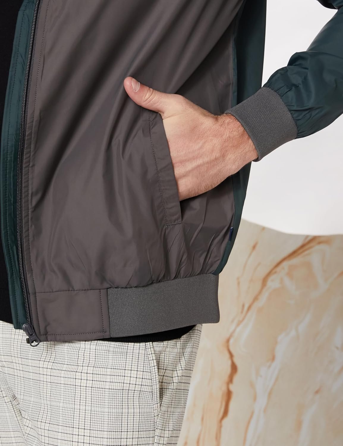 Amazon Brand - Symbol Men's 100% Polyester Regular Jacket - Image 5