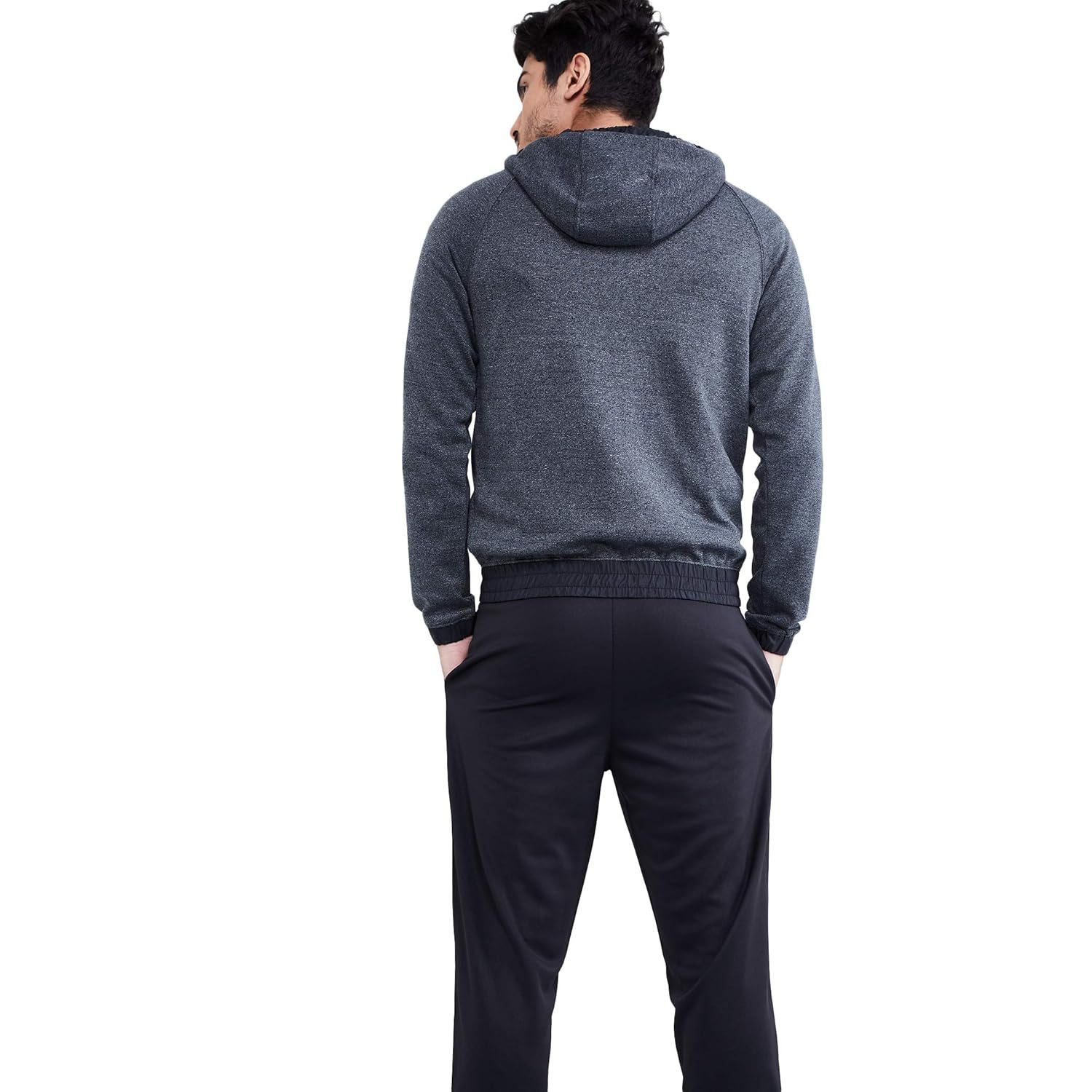 Max Cottonblend Men's Colorblocked Blouson Hooded Sweatshirt - Image 4