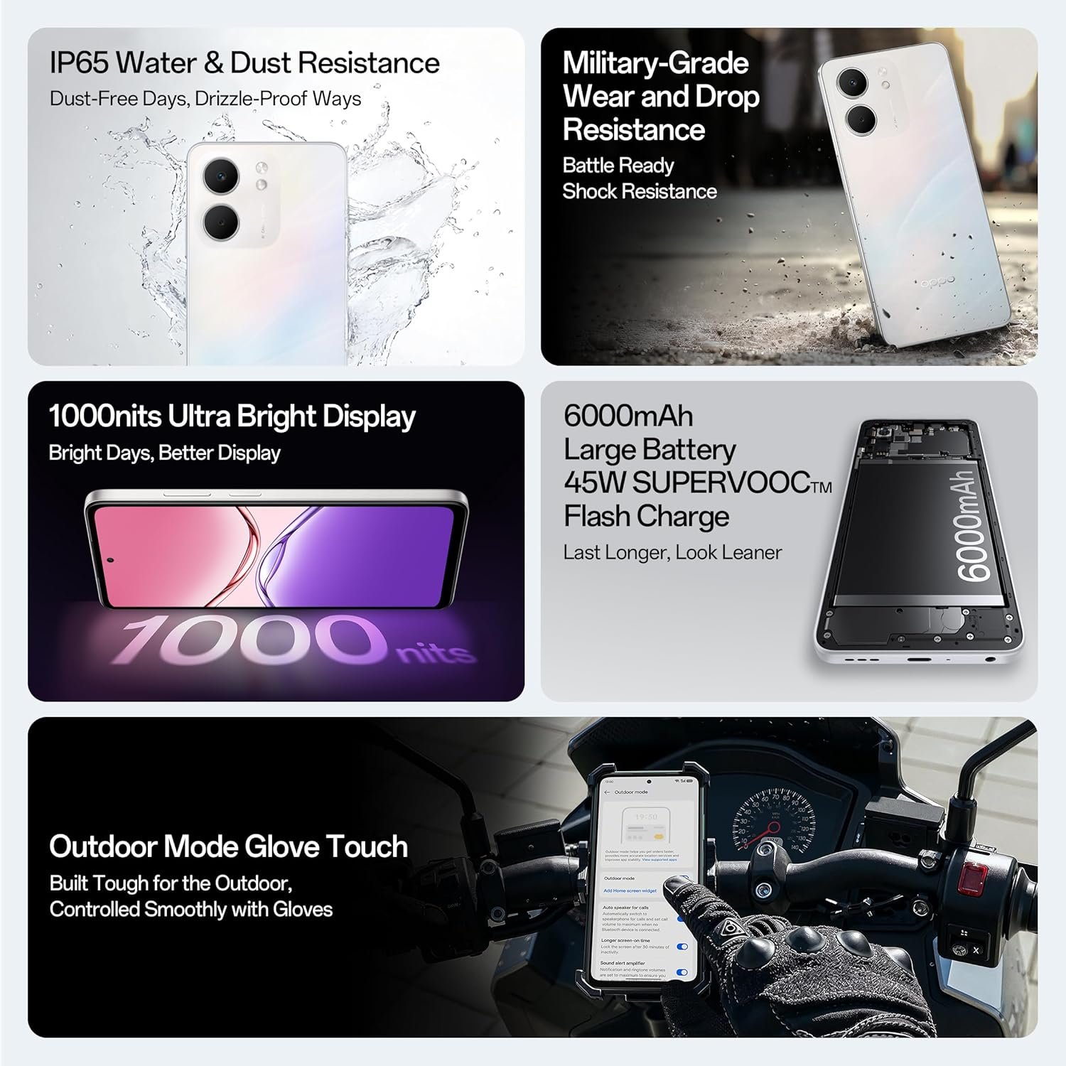 OPPO A5X 5G (Midnight Blue, 4GB RAM, 64GB Storage) with Exchange Bonus or No Cost EMI - Image 2