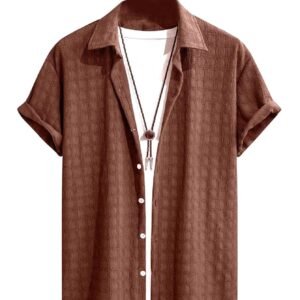 Lymio Men Polyester Loose Casual Shirt || Stylish (Insta)