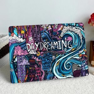 Graffiti Art Laptop Skin Sticker For Asus Hp Dell Macbook Vivobook Lenovo Laptop Size Upto 15 Inch Vinyl (15.6 Inch, Design 6)