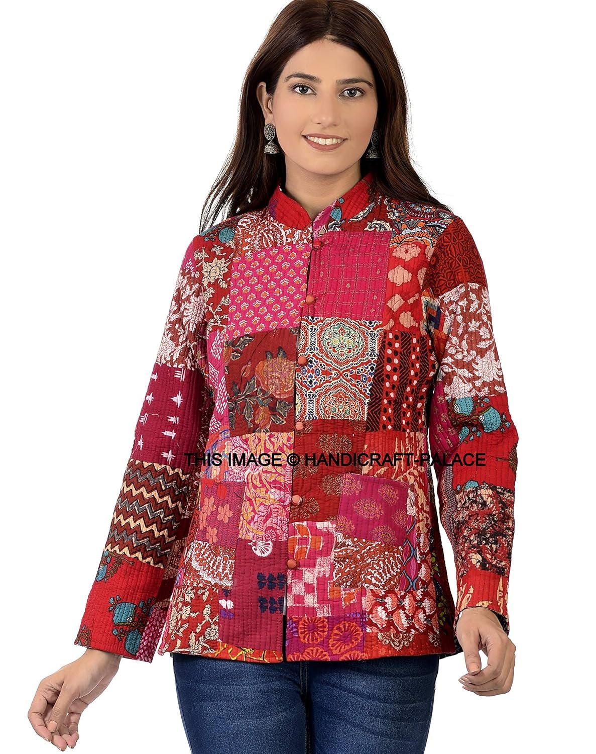 Ravaiyaa - Attitude is everything Women's Cotton Standard Length Jacket