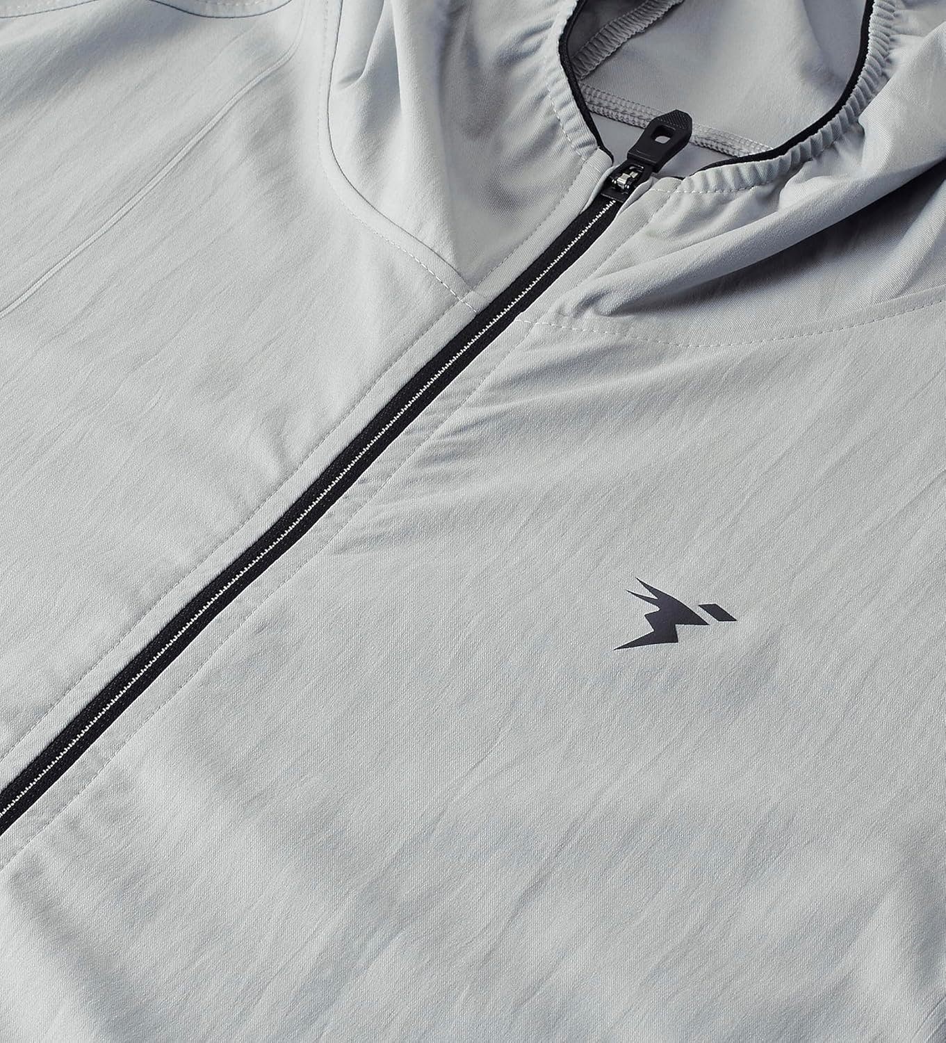 TECHNOSPORT Men's Polyester Regular Slim Fit Solid Hooded Jacket - Image 6