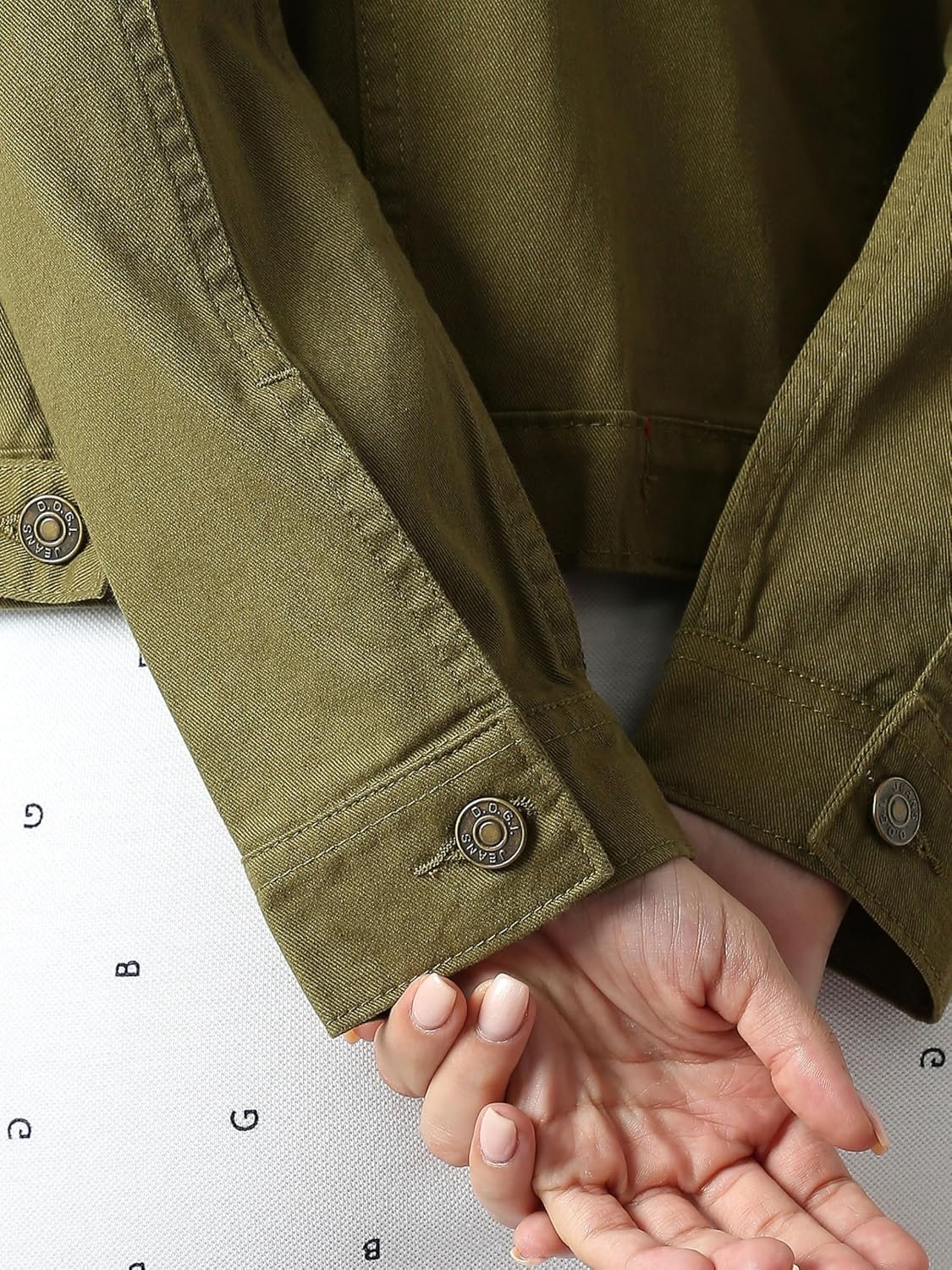 Dream of Glory Inc. Women's Denim Jacket - Image 7