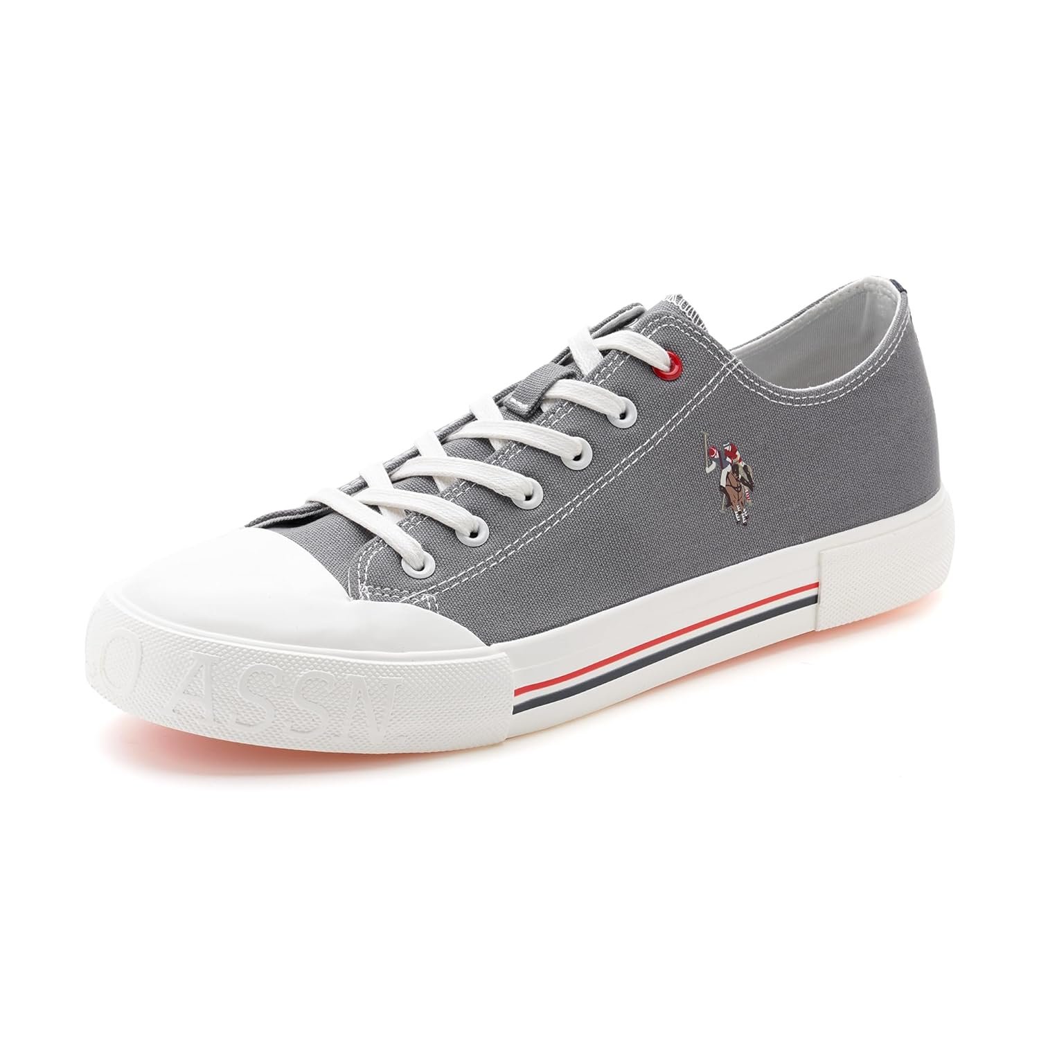 U.S. Polo Assn. Mens Drew 2.0 Sneakers Grey - Image 4