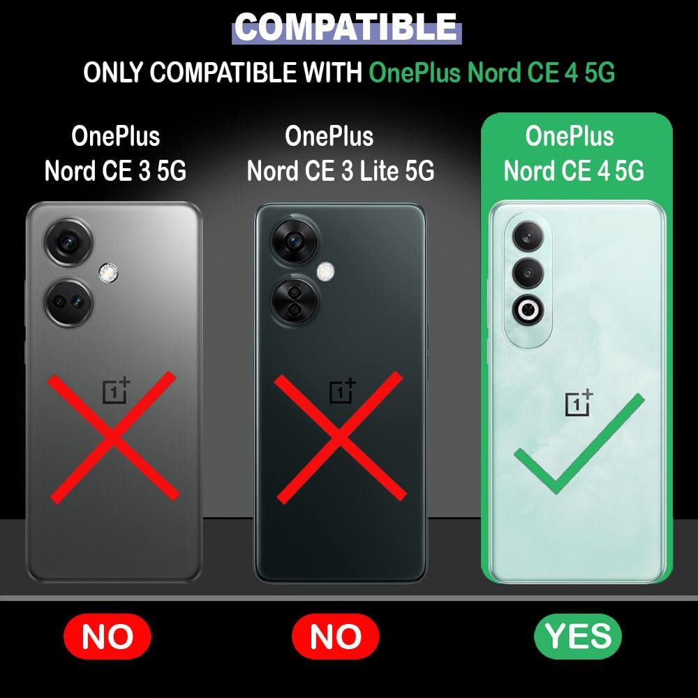 amazon basics Basic Case for OnePlus Nord CE4 5G (Silicone_Red) - Image 2