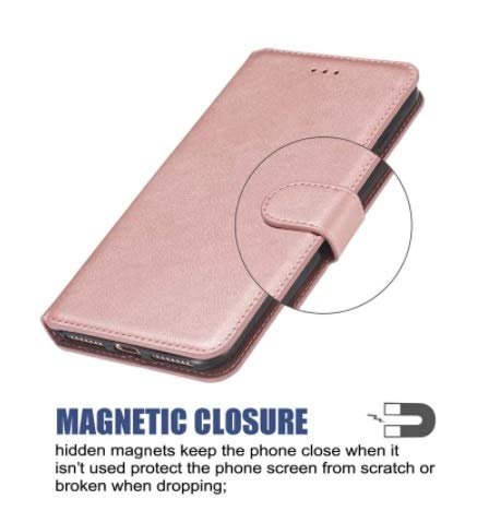 Perkie Vintage Design for OnePlus Nord CE4 Lite 5G Leather Wallet Flip Case Kick Stand Magnetic Closure Flip Cover for OnePlus Nord CE4 Lite 5G (Rose Gold) - Image 6