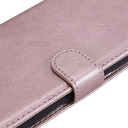 Perkie Vintage Design for OnePlus Nord CE4 Lite 5G Leather Wallet Flip Case Kick Stand Magnetic Closure Flip Cover for OnePlus Nord CE4 Lite 5G (Rose Gold) - Image 8