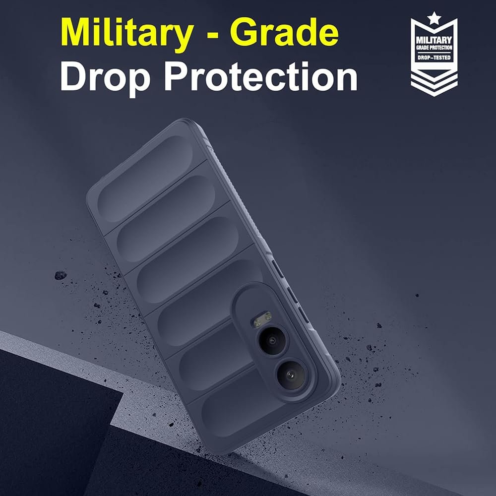 Amazon Brand - Solimo Mobile Cover for OnePlus Nord CE4 Lite 5G | Full Camera Protection | Liquid Silicon Case | Flexible Bumper Case for OnePlus Nord CE4 Lite 5G (Dark Blue) - Image 5