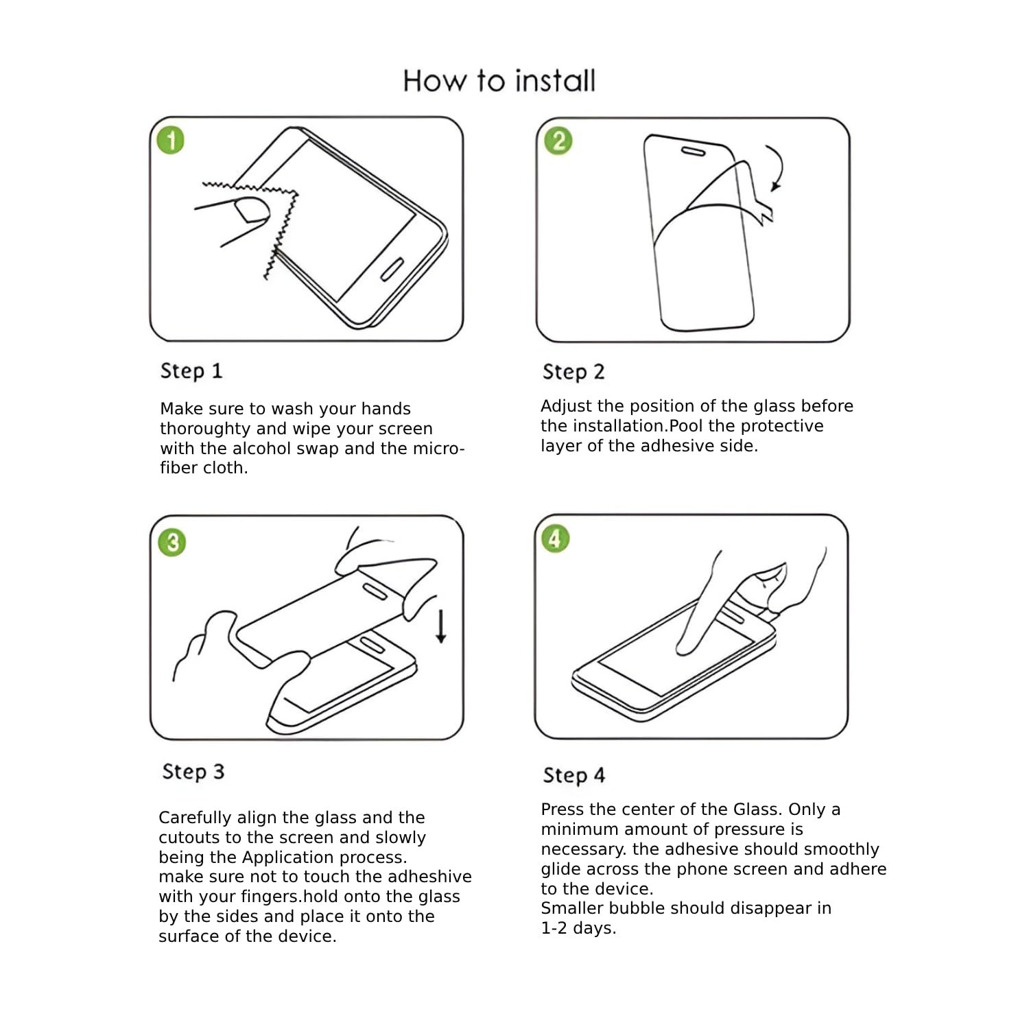 Premium HD+ Tempered Glass Screen Protector for OnePlus Nord CE4 5G (6.67 Inch) | Edge-to-Edge Full Coverage | Anti-Scratch & Smudge-Resistant | Easy Installation Kit – Pack of 1 (Black) - Image 9