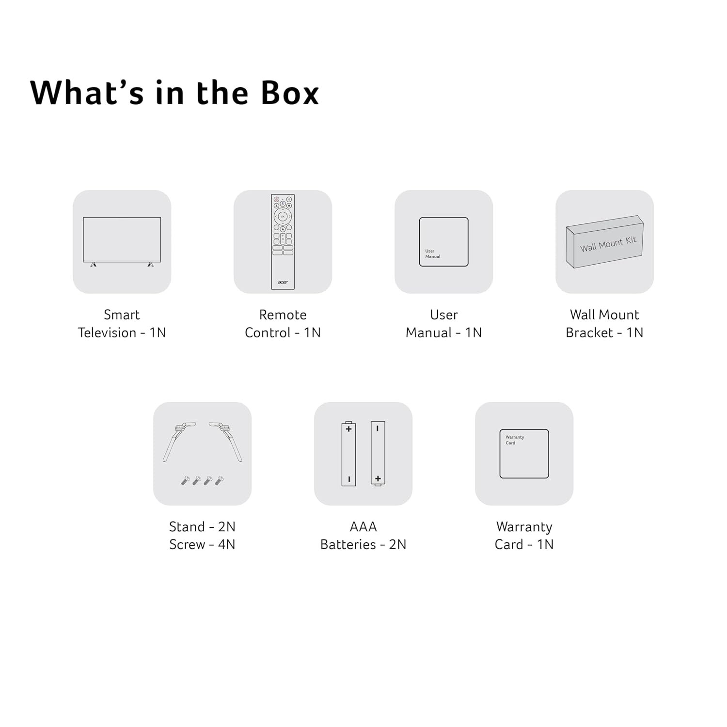 acer 139 cm (55 inches) Ultra I Series 4K Ultra HD Smart LED Google TV AR55UDGGU2875BD - Image 4