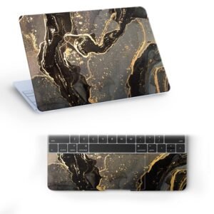 Marbel-D20 Top+Wrist Pad Vinyl Laptop Skin/Sticker/Cover for 14 Inches Laptops Laminated-Removable-HD Quality Compatible for Hp-Dell-Sony-Lenovo-Asus etc.(13.8x9.6 Inches)