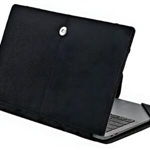 Protective PU Laptop Cover for ASUS VivoBook 15, 15.6 X515MA-BR011W -Black