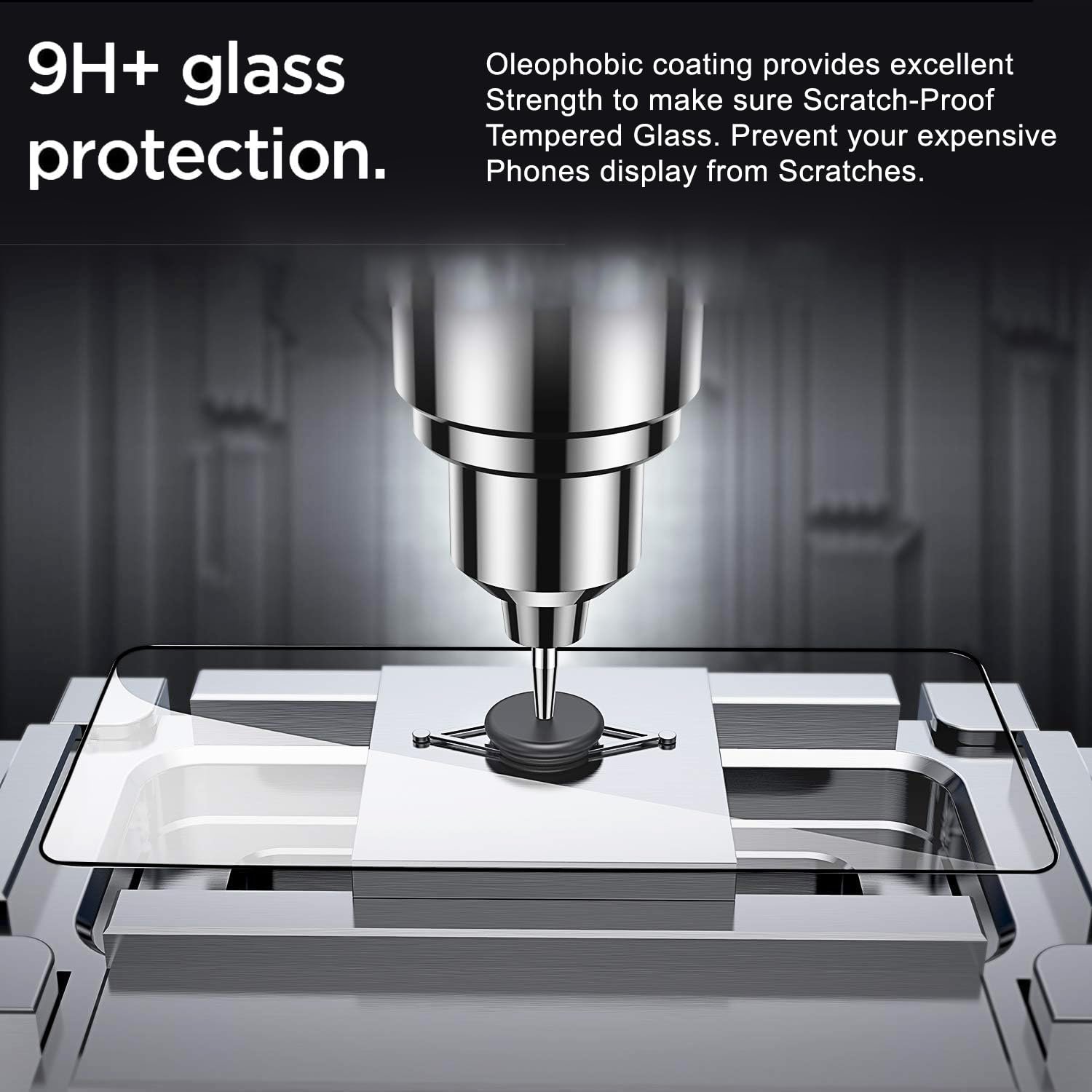 Premium Tempered Glass Screen Protector Guard For Oppo F31 Pro 5G (6.57 Inch, Pack of 2) | Edge to Edge Coverage With Easy to installation kit - Image 3