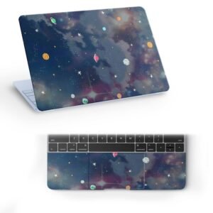 Universe D2 Full Vinyl Laptop Skin/Sticker/Cover for 14 Inches Laptops Laminated-Removable-HD Quality Compatible for Hp-Dell-Sony-Lenovo-Asus etc.(13.8x9.6 Inches)