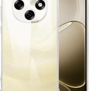 Bumper Ultra Clear Slim Anti-Slip Grip Soft Flexible Back Cover for Oppo F31 Pro 5G (Shockproof, Transparent)