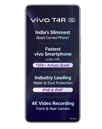 VIVO T4R 5G, Twilight Blue (8GB, 256GB) - Image 2