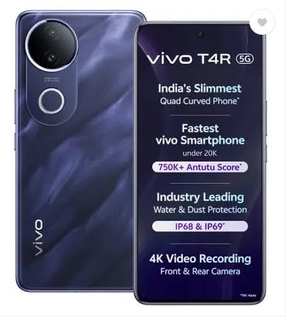 VIVO T4R 5G, Twilight Blue (8GB, 256GB)