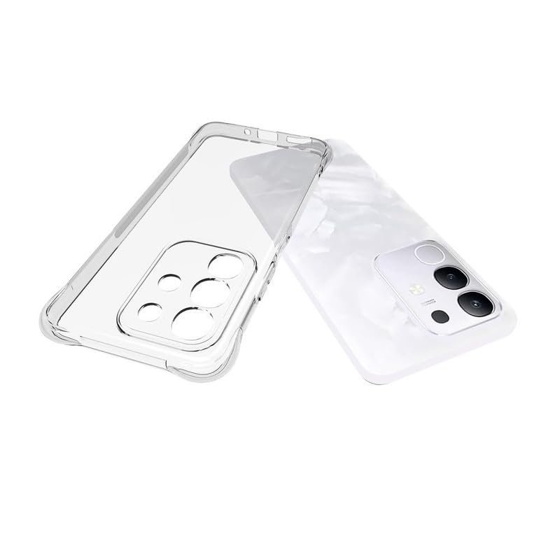 Shockproof Bumper Transparent Soft TPU Case Slim Back Cover Case for iQoo Z10x 5G / Vivo T4x 5G - Image 4
