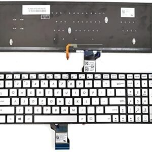 WeFly Laptop Keyboard Compatible for ASUS VivoBook X521 15X 2020 X521 X521EA X521EQ X521FA X521FL X521IA X521JQ X521UA US Layout Silver