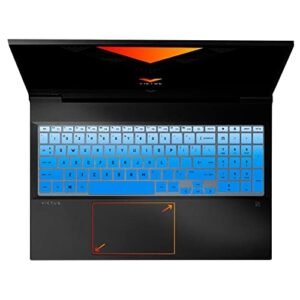 Ultra Thin Premium Keyboard Protector Cover fit with Victus by, HP Ryzen 7 2022 Victus 15, 15.6inch, HP Ryzen 5 5600H 16.1-inch FHD Gaming Laptop,Blue