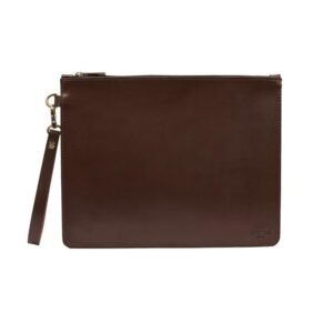 Tan Brown Vegan Leather Laptop Sleeve | Slim Padded Laptop Sleeve Leather Finish | Professional Office Laptop Bag | Slim Laptop for ASUS VivoBook 15 (X542UA)