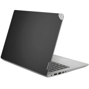 GADGETS WRAP Premium Vinyl Laptop Decal Top Only Compatible with Lenovo ideapad 330S 14 inch - Dark Slate Electroplating