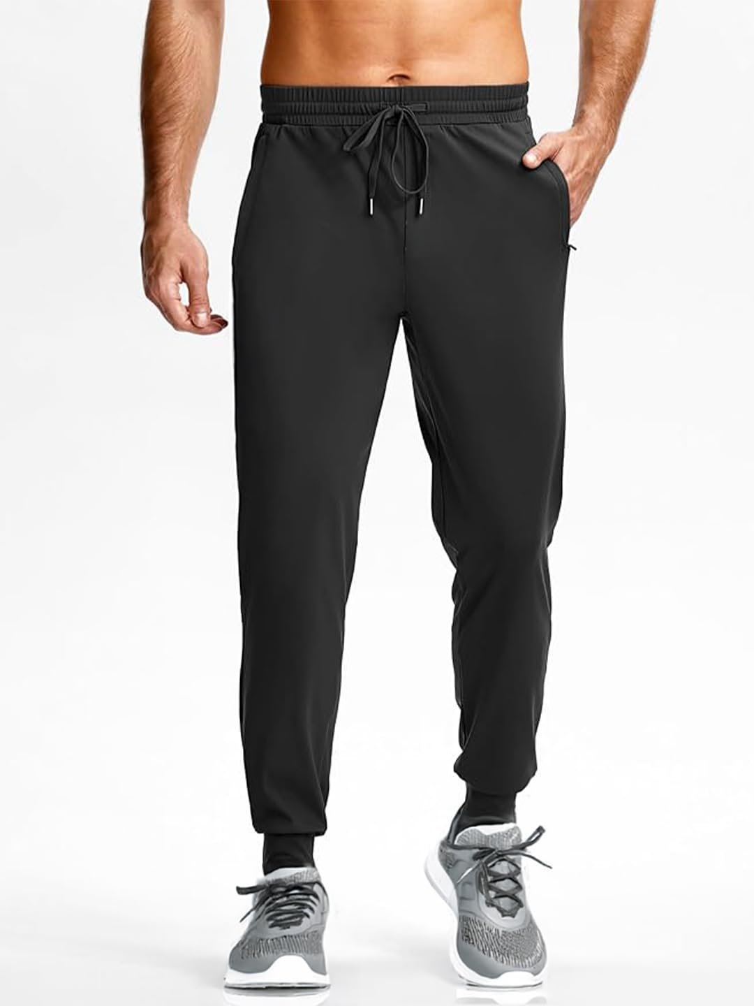 NOBERO Men's Regular Fit Mid Rise Joggers - Image 7