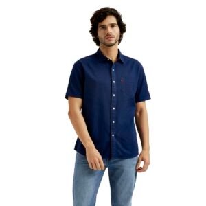 Levi’s Men’s Solid Regular Fit Shirt