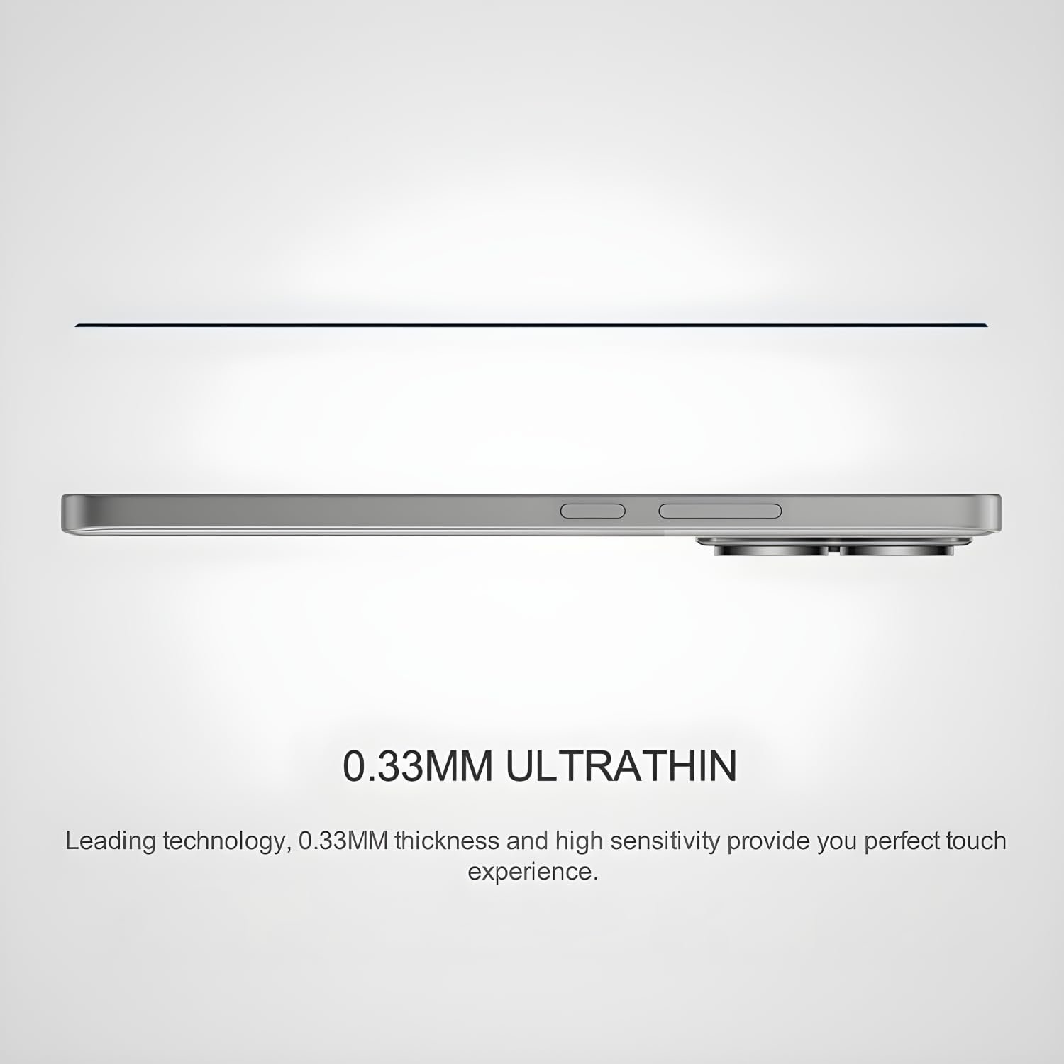 Military-Grade Gorilla Tempered Glass Screen Protector for Vivo T4x 5G (6.72 Inch) With Installation Kit | Edge To Edge Coverage With Easy Installation Kit | Black - Image 7