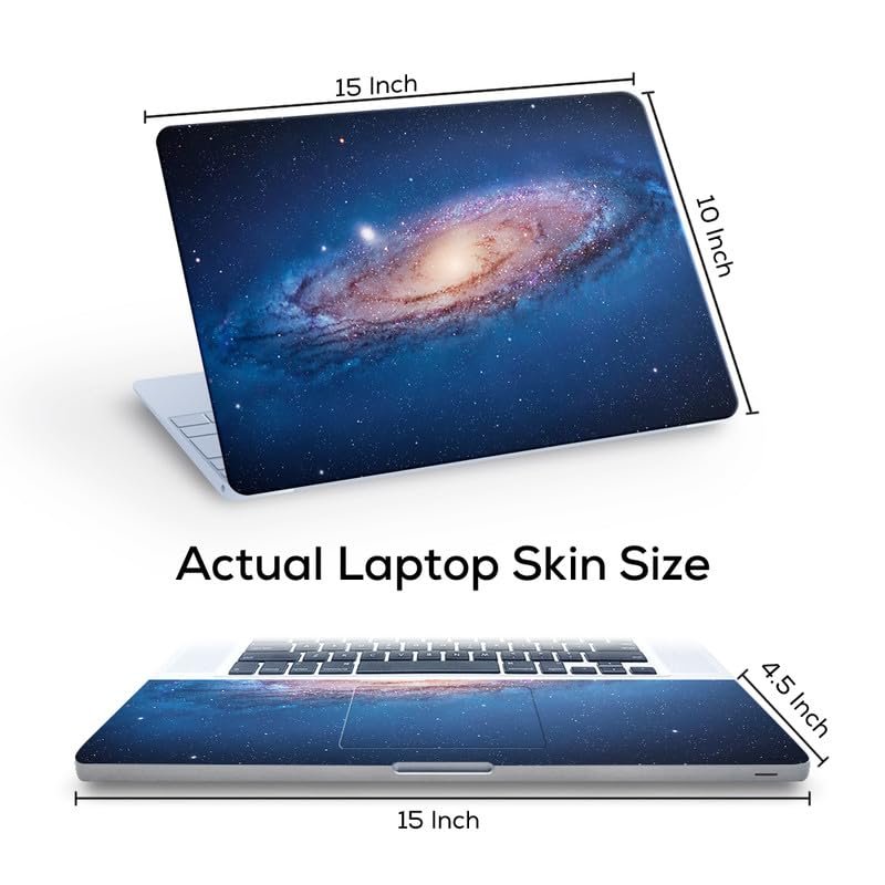 The Universe Full Vinyl Laptop Skin/Sticker/Cover for 15 to 15.6 Inches Laptops Laminated-Removable-HD Quality Compatible for Hp-Dell-Sony-Lenovo-Asus etc.(15x10 Inches) - Image 3
