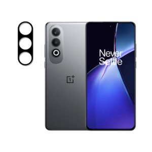 Amazon Brand – Solimo Tempered Glass Camera Lens Protector for OnePlus Nord CE4 5G (9H Hardness.Scratch Resistance) with Free Installation Kit Clear