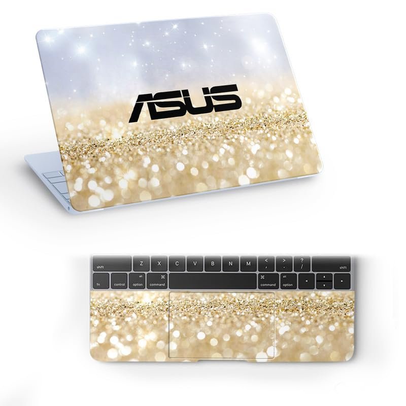 Asus D36 Full Vinyl Laptop Skin/Sticker/Cover for 15 to 15.6 Inches Laptops Laminated-Removable-HD Quality Compatible for Hp-Dell-Sony-Lenovo-Asus etc.(15x10 Inches)