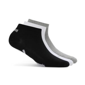 PUMA Unisex Cotton Ankle Length Sneakers Socks Pack Of 3